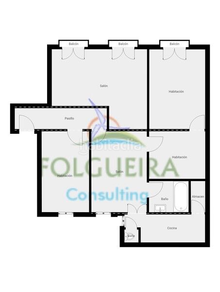 Piso exclusiva oportunidad en malasaña! globalpiso malasaña pone a la venta este magnífico piso exterior de 108 m,con tres balcones a l en Madrid - Imagen 53
