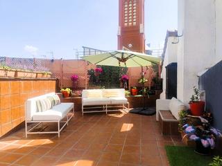 Alquiler Ático en Sol. Alquiler globalpiso malasaña  ático dúplex con terraza. a solo 2