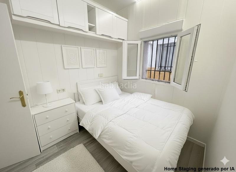 Foto bf4c047a-4601-49dd-95b1-557a6db8d860. Piso globalpiso pau de carabanchel vende en Numancia vivienda de 1 dormitorio, 1 baño con plato de ducha y calefactor, y cocina abiert en Madrid