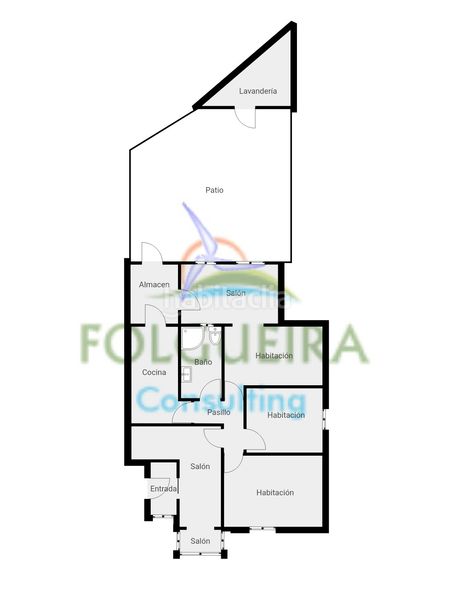 Piso globalpiso carabanchel Vista Alegre vende piso en 1º planta,sin ascensor, con 110 m muy bien aprovechados. la vivienda cuenta con en Madrid - Imagen 63