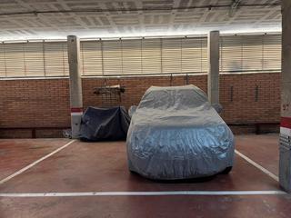 Aparcament cotxe a Mas Rampinyo - Montcada Nova - Carrerada. Plaza de parking doble en pla dnen coll