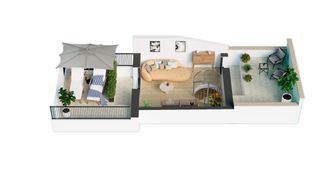 Duplex in Carrer bateria 39