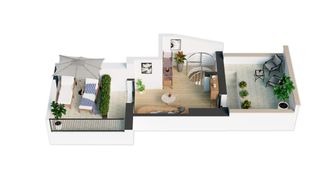 Duplex in Carrer bateria 39