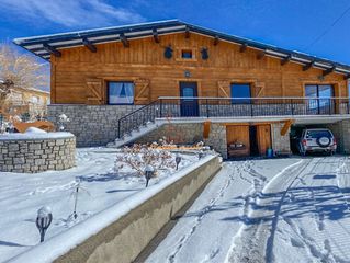 Xalet a Lotissement les mélèzes 2. Chalet independiente vistas despejadas