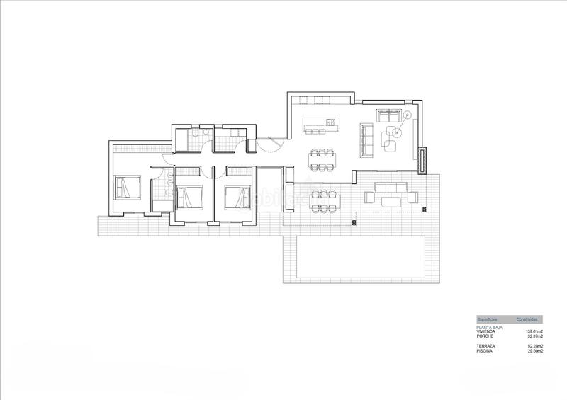 Foto aad8e319-4247-4b10-9c40-1da02bee74a4. Chalet with heating parking pool in Marisol Park - Ortembach - Los Almendros Calp