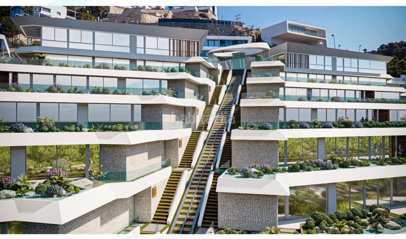 Foto 6a1ffe3c-45e6-4921-a52e-7fce3a06415e. Attico con riscaldamento parcheggio piscina in Mascarat Altea