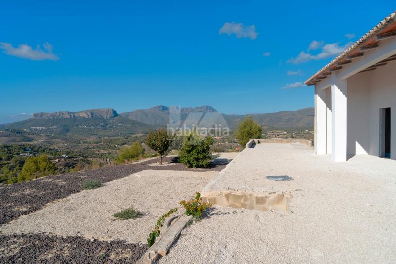 Foto 509cee40-920a-4a46-a320-1373e448108d. Masia amb calefacció aparcament a Benissa pueblo Benissa