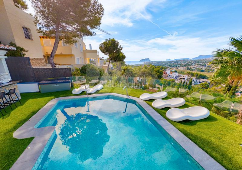 Foto 059386de-8476-4c77-bc9f-0d209945df29. Chalet avec chauffage parking piscine dans Paichi Moraira