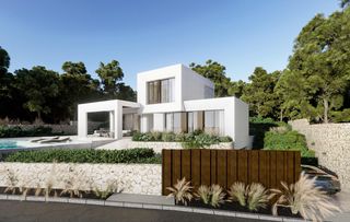 Chalet en Lomas de Campoamor - Las Ramblas. Villa de lujo en las colinas golf | 335 m², vistas panorámicas y