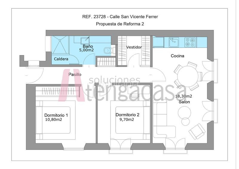 Foto 2ece2781-f755-4761-9277-cfd48fde7d70. Appartement avec chauffage dans Universidad-Malasaña Madrid
