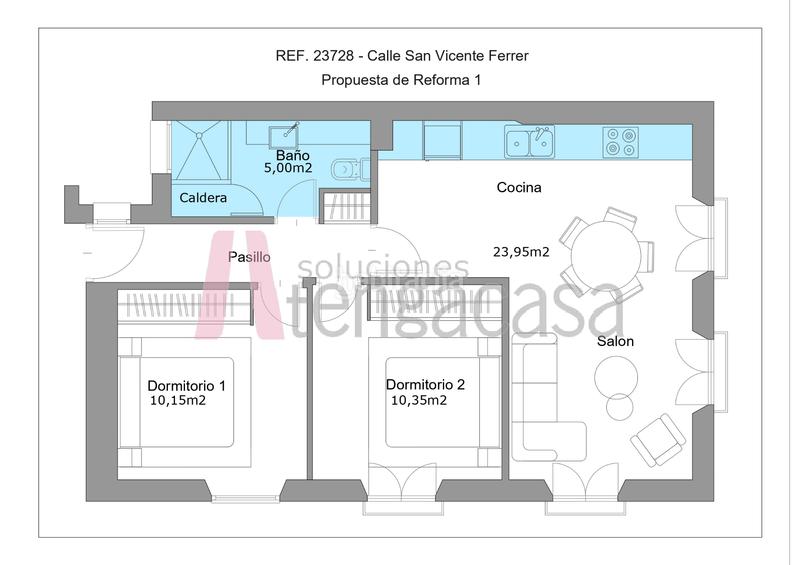 Foto e083c5e0-abe2-497a-8719-e6f58f5bd98a. Appartement avec chauffage dans Universidad-Malasaña Madrid
