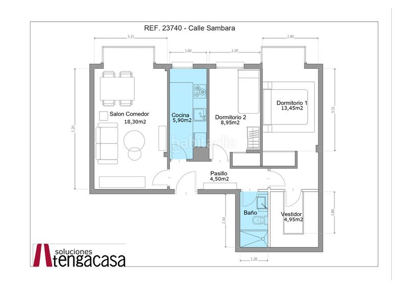 Foto fff1f045-7ed5-408f-957f-131f779537a6. Affitto appartamento con riscaldamento parcheggio in Madrid