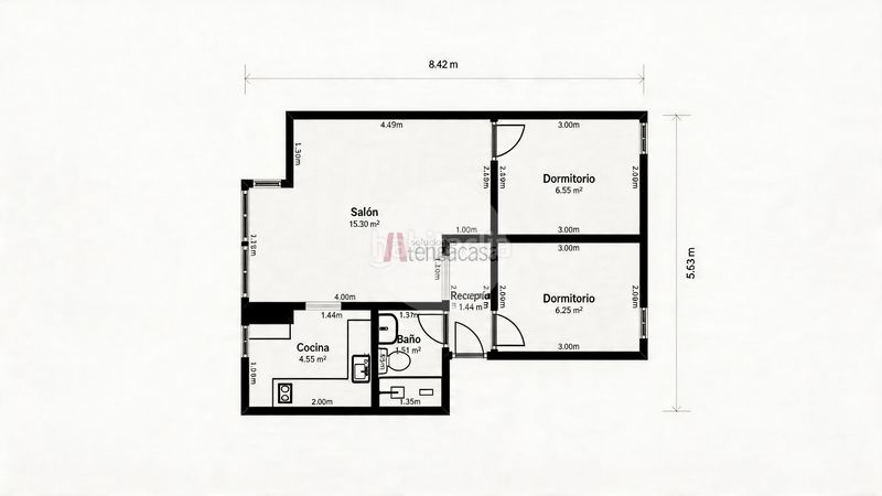 Piso vivienda exterior en venta en Arcos (metro avenida de guadalajara) en Madrid - Imagen 26