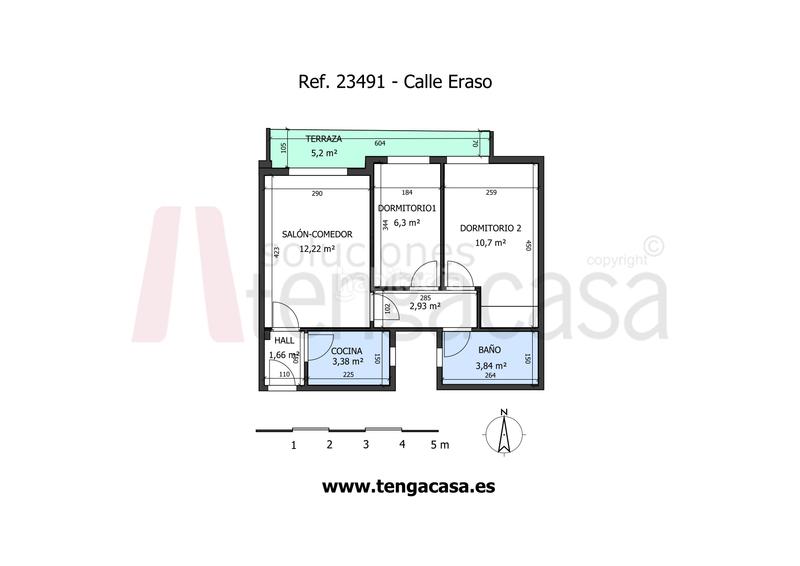 Foto c5792685-f1f2-454d-95c8-ee5f5536f3a8. Location appartement avec chauffage dans Guindalera Madrid