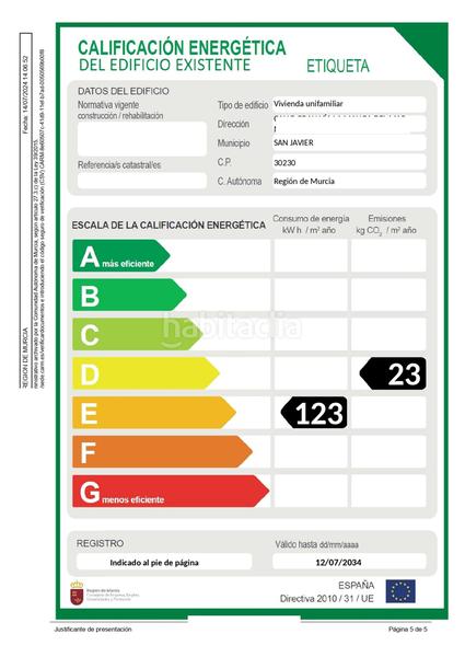 Foto 74b0ab97-30d3-4077-9bcd-a67dbc9842b3. Casa en Entremares Manga del Mar Menor (La)