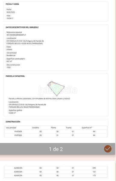 Foto 8e9bd830-9a45-481a-8f7f-38c92afefddf. Terreno residenziale in Ponent Reus