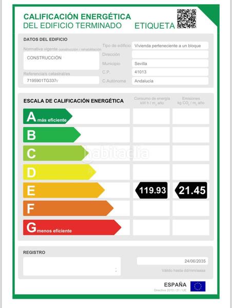 Foto 9e8fe5cd-87e9-4010-8a47-56db32ce1686. Flat in La Oliva Sevilla