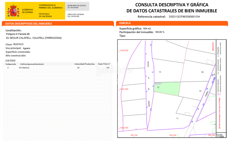 Foto 3a148a5b-ee54-48b8-a112-5892c811d6d9. Terreny residencial a calle piscina 6 6 a Segur de Calafell nucli urbà Segur de Calafell
