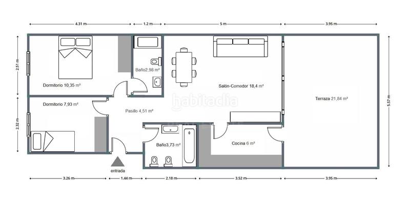 Foto 5981deed-a88e-4038-b538-5c272eeed77b. Piso en calle els ullals 2 en Playa Morros de Gos Oropesa del Mar