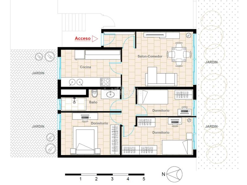 Foto fd5a7304-d959-4f49-852f-02829411fd69. Flat in Bellvitge Hospitalet de Llobregat (L´)