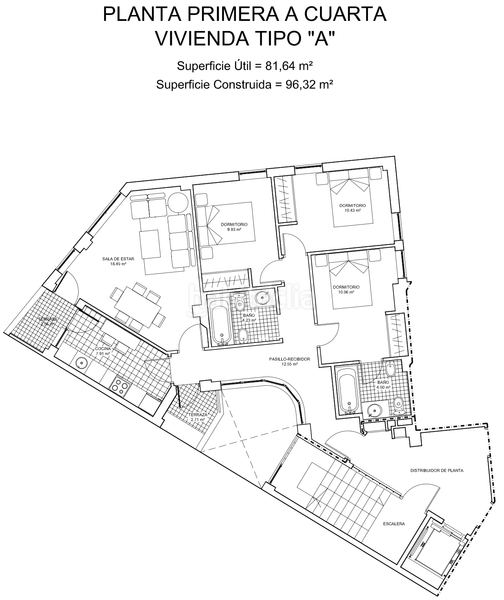 Foto c39f0667-efd2-4394-867e-3a01ee7e3043. Flat with heating parking in Salinas Castrillón