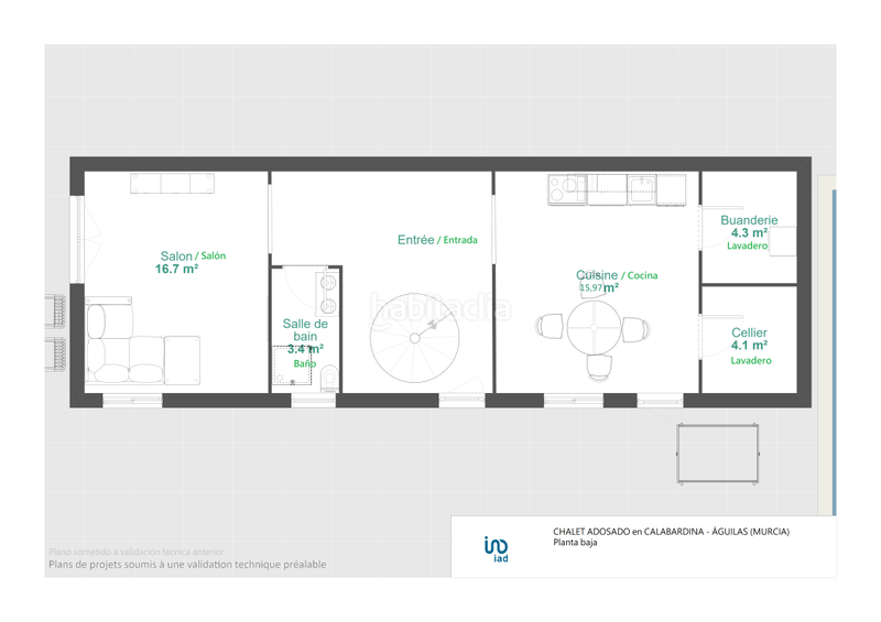 Foto e918672f-718b-46db-bd6a-f9f0633f8e38. Casa bifamiliare in calle ernest hemingway 7 in Calabardina Águilas