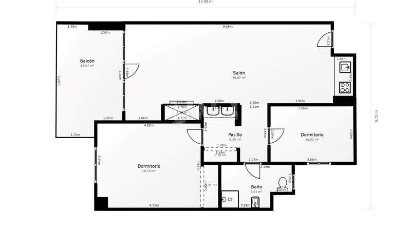 Foto 62983e2b-5db0-4c98-92aa-fe51eb2dca1d. Etagenwohnung mit heizung pool in Hornos Púnicos San Fernando