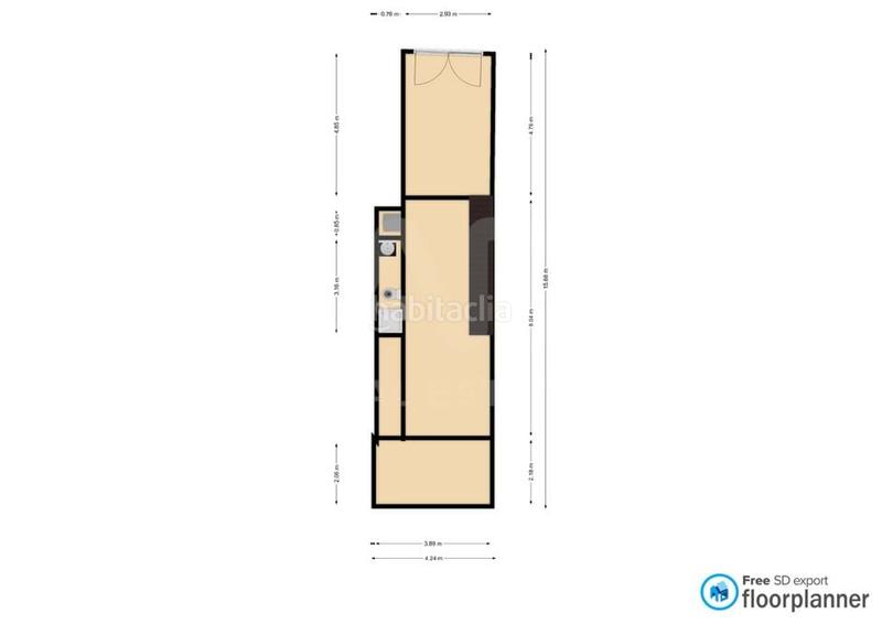 Foto 4842a205-72f2-45b2-b3e2-ad76179ab765. Zweistöckige wohnung in Raval Barcelona