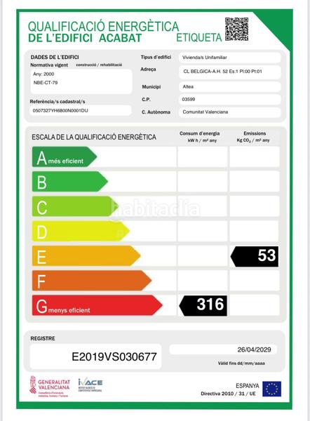 Foto e1946f0d-4922-4e73-bd42-e54dfbac466c. House with pool in Altea hills Altea