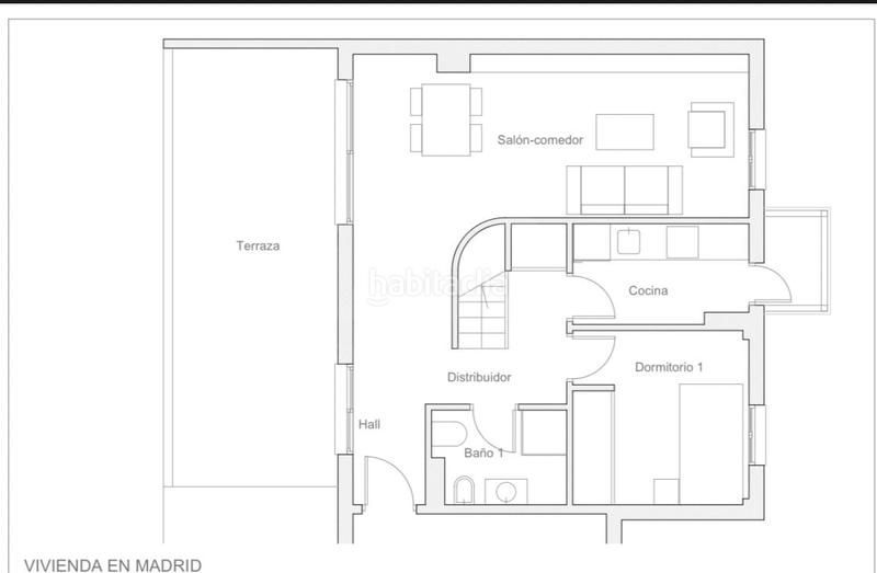 Foto 2df3aeed-b79b-447e-af81-b3039d77e89e. Attique avec chauffage dans Valdeacederas Madrid