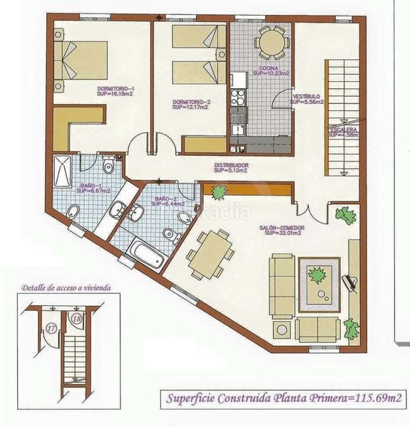 Foto 53611fd0-38db-4366-ac1b-f05b50b27498. Dúplex amb calefacció piscina a Titulcia