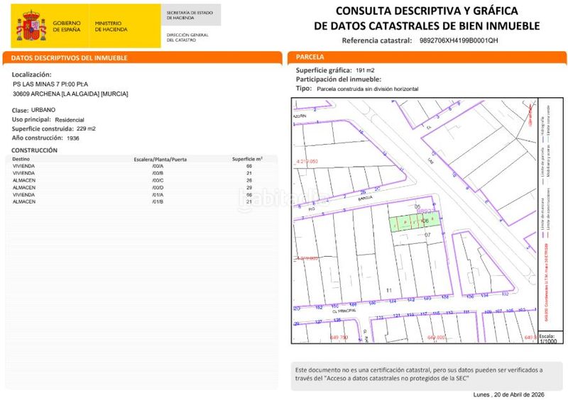 Foto adee0972-ee5b-45eb-ba5e-cd93937488e1. Casa en Archena