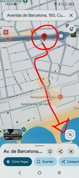 Foto c9c51c82-9ab4-431c-b9e6-8abdbf5e1f41. Appartamento con riscaldamento in Nucli Antic Cunit