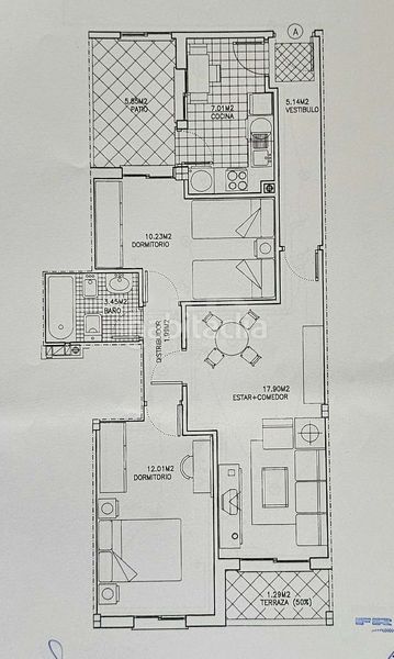 Foto 6232ff74-6b62-4a95-8c2c-7462c8f630eb. Pis amb calefacció a La Gangosa Vícar