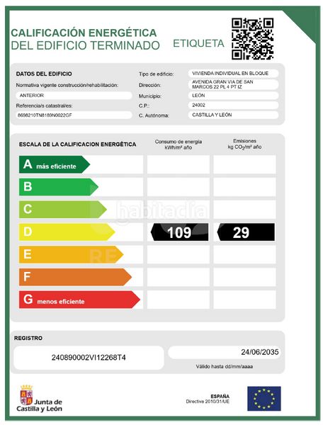 Foto c19ec936-c51d-4ad2-8226-59b3cf30d7fb. Piso en Centro Ciudad León