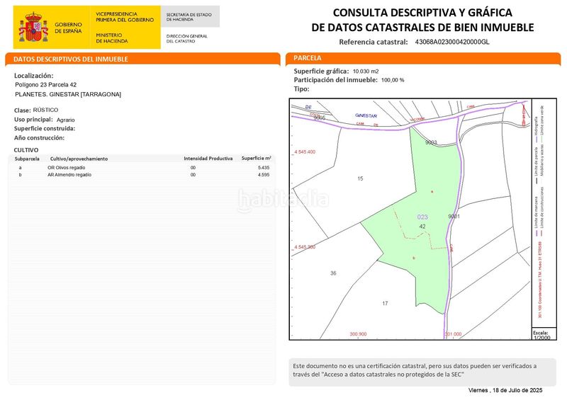 Foto 291cca0d-485d-4d94-a476-ce46d0de6f7c. Casa amb calefacció a Ginestar