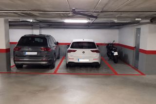 Autoparkplatz in Castilla