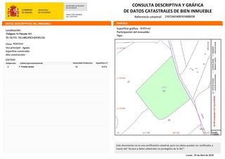 Rural plot in Villablanca
