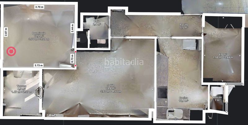 Foto a536cea0-e6be-43eb-a6ee-3784599647ff. Pis amb calefacció a La Bozada - Parque Delicias Zaragoza