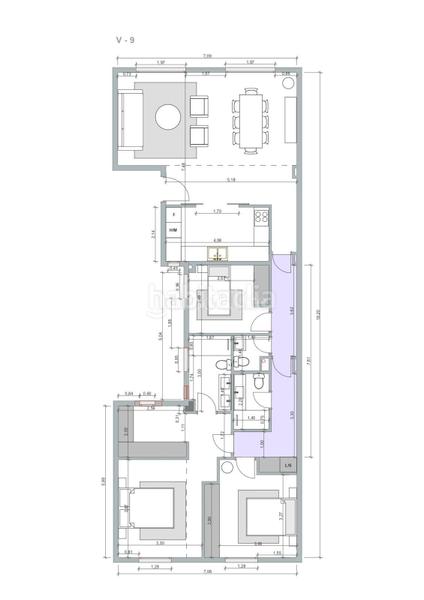 Foto 3941e61f-3f28-4209-b350-5537c6bba62b. Etagenwohnung mit heizung in Trafalgar Madrid