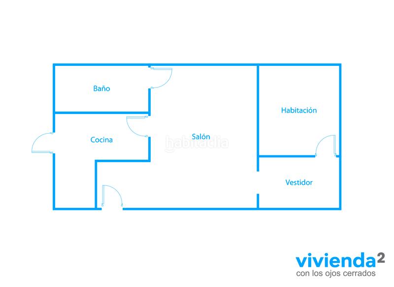 Foto 8a572801-a312-4eba-8e26-0211266922b3. Piso  en argxfcelles, 48 m2, 1 dormitorios, 1 baxf1os, 289.900 euros en Madrid