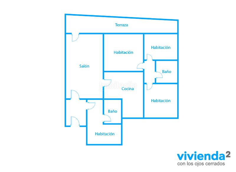 Foto bb3a1d22-5527-491c-9136-cd35ced58380. Flat with heating in Palos de Moguer Madrid