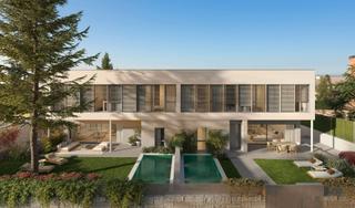 Doppelhaus en Avenida de leopoldo calvo-sotelo bustelo 1. Cuatro extraordinarias casas pareadas en un entorno exclusivo