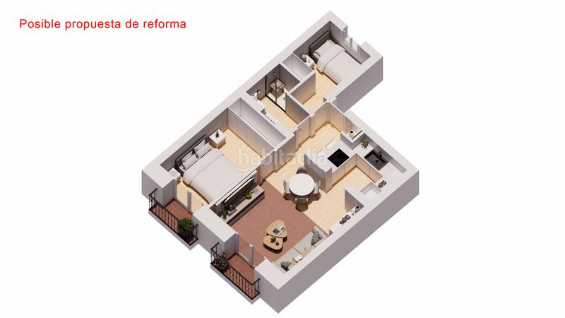 Foto 70165120-460a-4555-8379-477ce649a79f. Etagenwohnung mit heizung in Embajadores-Lavapiés Madrid