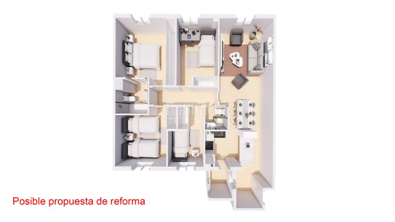 Foto ca78a4c2-14ba-45e8-92a5-bfa930a765aa. Pis amb calefacció a Imperial Madrid