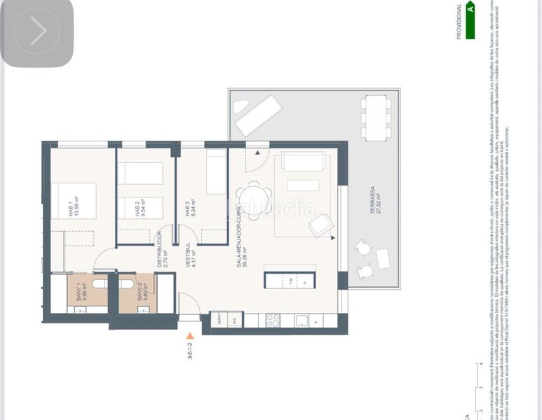 Foto a93b374a-19b9-4393-aac7-f55071a8b9b1. Appartamento con riscaldamento parcheggio piscina in Masnou (El)
