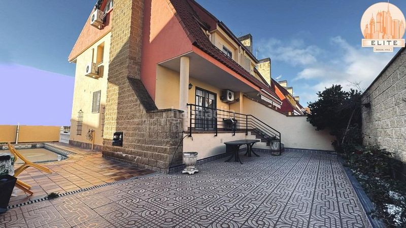 Foto e2a666e1-7058-4e06-85b6-0699af19cddc. Casa aparellada amb calefacció aparcament piscina a Torrejón de la Calzada