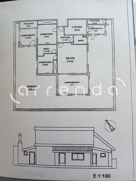 Foto fb085d44-66a8-4ca3-82f1-48e475b10688. Penthouse in Legazpi Madrid