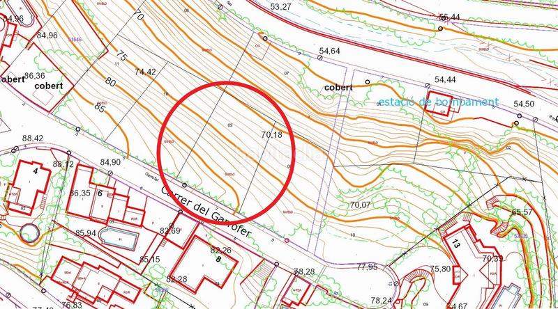 Foto a8a5522b-0caa-4686-ae93-cbfe67aa58f2. Terrain résidentiel dans del garrofer 7 dans Mas Pere-Río de Oro Calonge