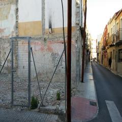 Terreny residencial  Calle antonio pinies. Solar urbano de 405 m2 en orihuela centro  solar urbano edificab